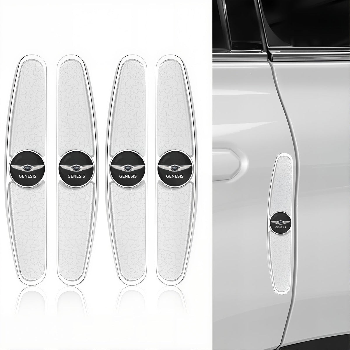 Eptchn Car Metal Bumper (4pcs/1 set)