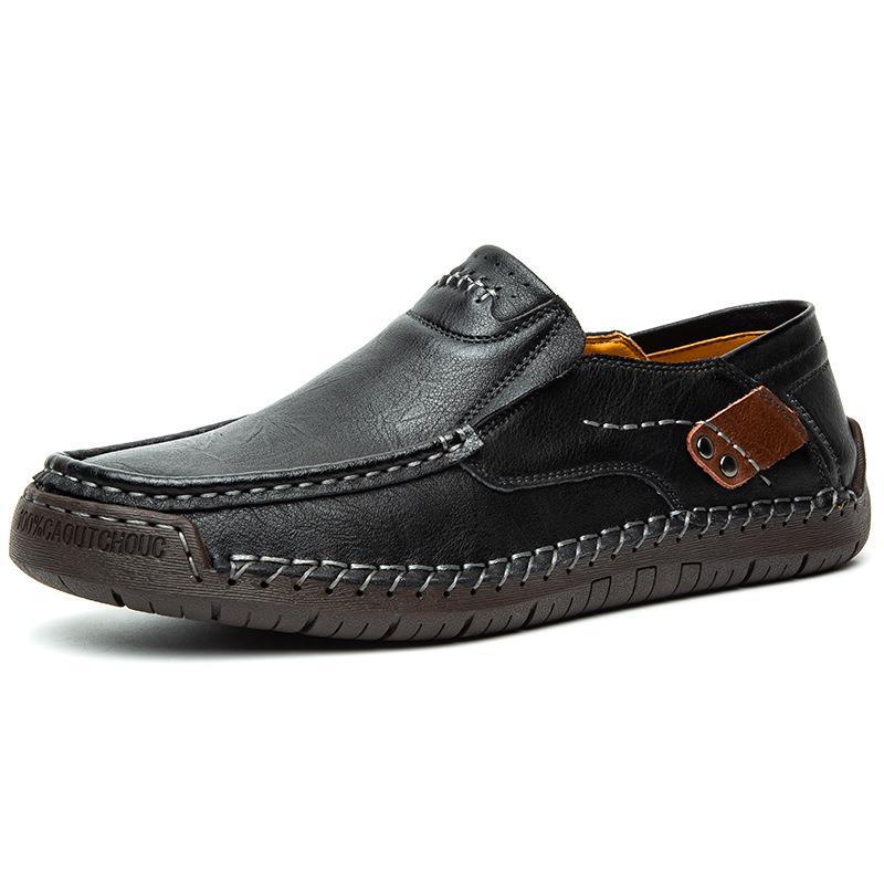 π 60% OFF! π Classic Menβs Slip-On Leather Shoes β Premium Calfskin, All-Day Comfort & Effortless Style