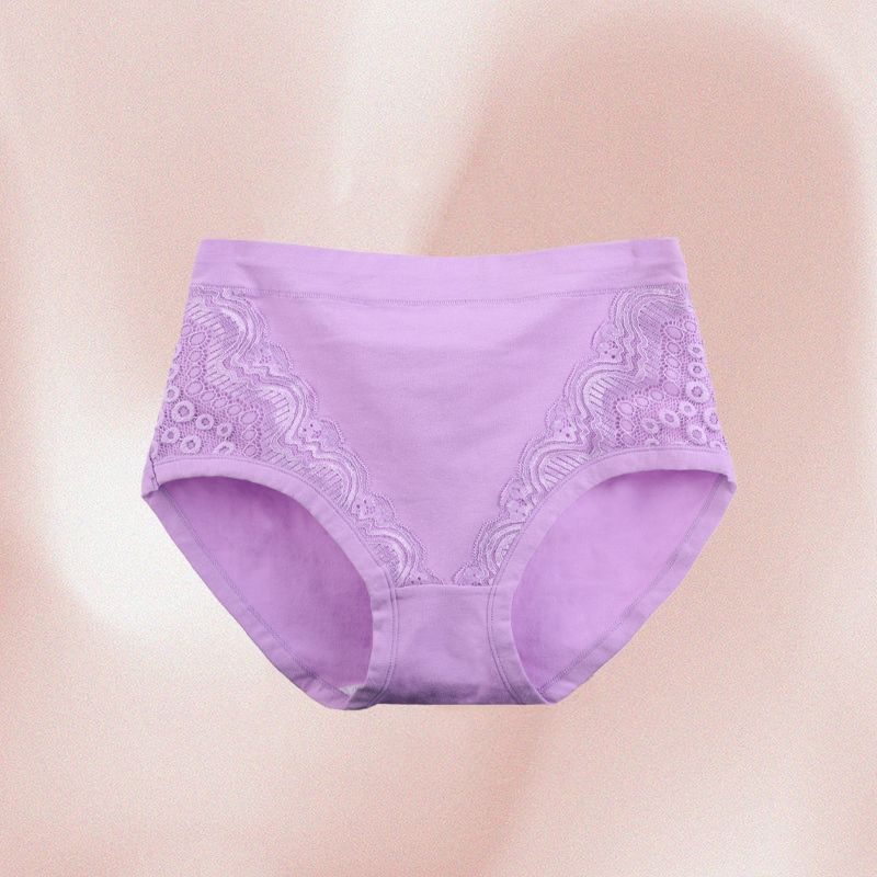🔥2026 Plus Size Leak Proof Cotton High Waist Panties👍 (Buy 5 Get 5)