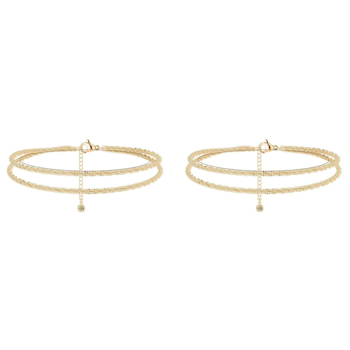💜BUY 1 GET 1 FREE💜Dainty Layered waterproof anklet