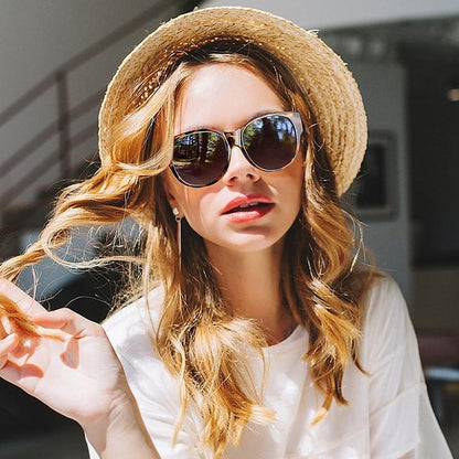 🕶️2025 New Oversized Cat Eye Sunglasses☀️Polarized UV400 Protection