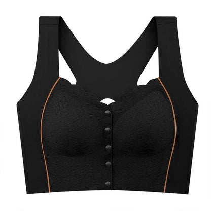 Women's Comfortable Wireless Front-Closure Bra